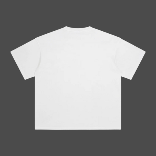 4Soul "4Ever" White Gym Tee