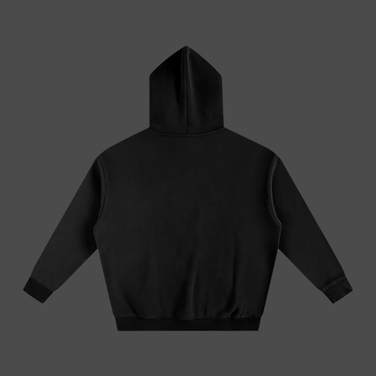4Soul "4Ever" Black Oversized Hoodie