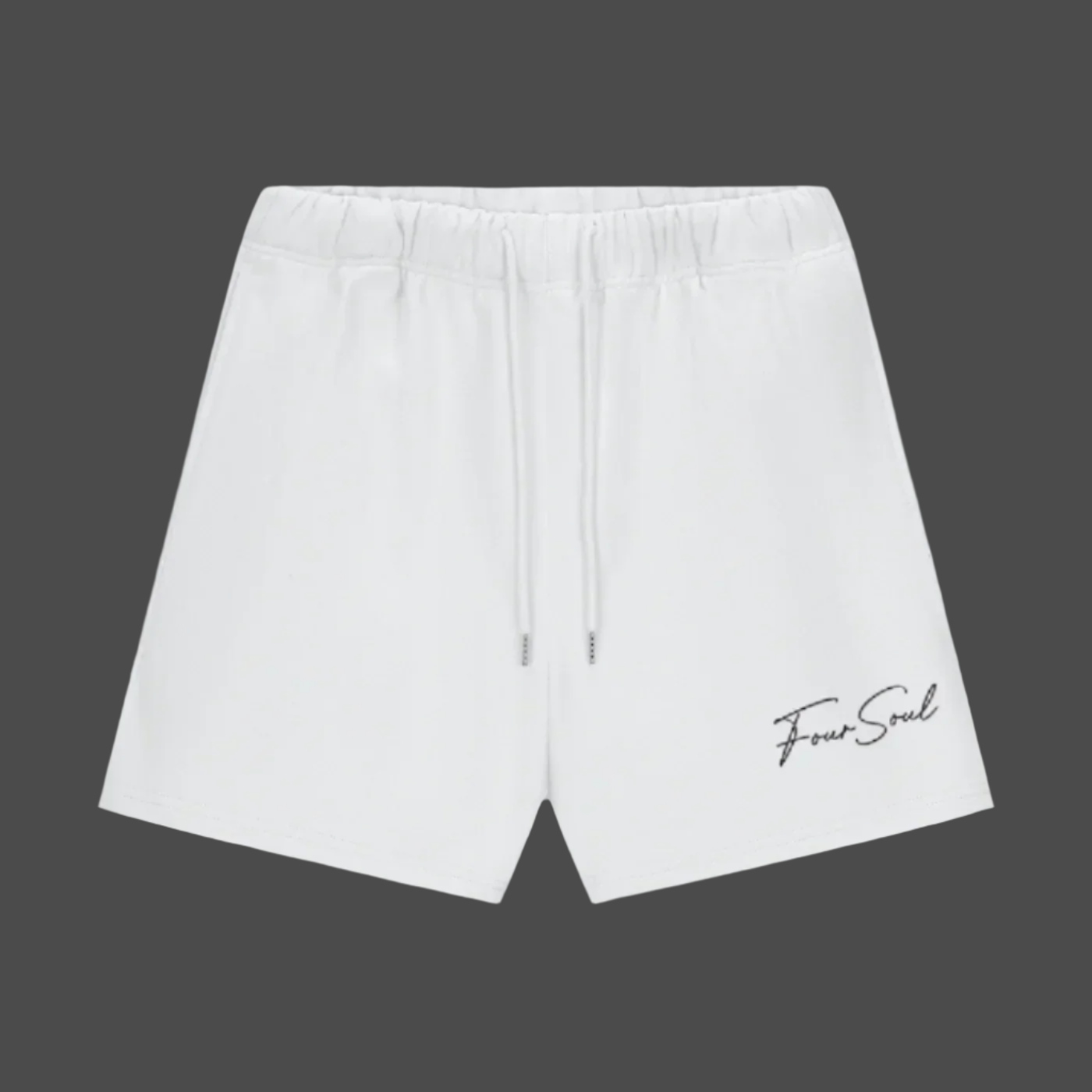 4Soul White Shorts