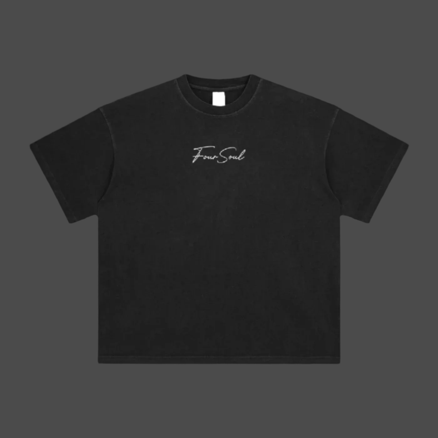 4Soul Black Gym Tee