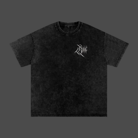 4Soul Oversized Acid Washed Tee