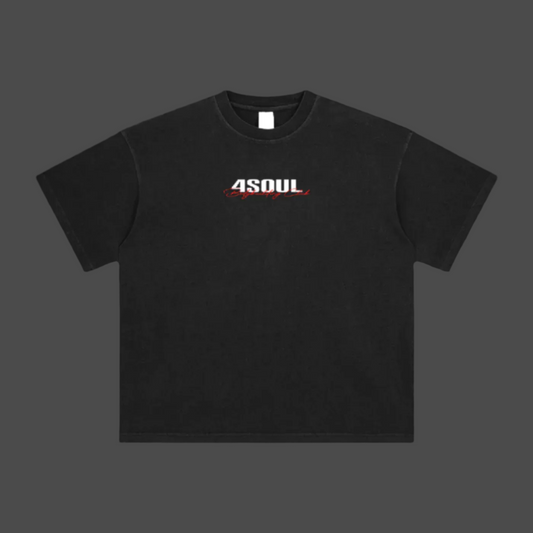 4Soul Bodybuilding Club Black Gym Tee